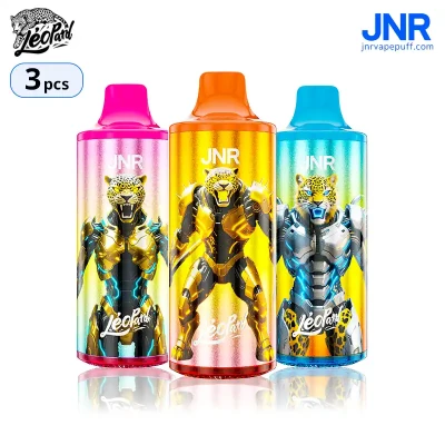 JNR Léopard 40K Pack de 3 | 3 Vapes Rechargeables 40000 Puffs